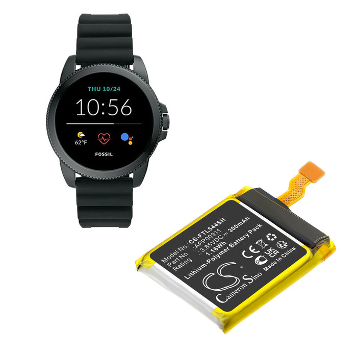 FOSSIL DW11F Gen 5E 44mm Smart Watch Replacement Battery