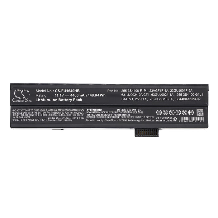 Systemax Pursuit N255II3 Pursuit 4025 Pursuit 4030 4400mAh Laptop and Notebook Replacement Battery