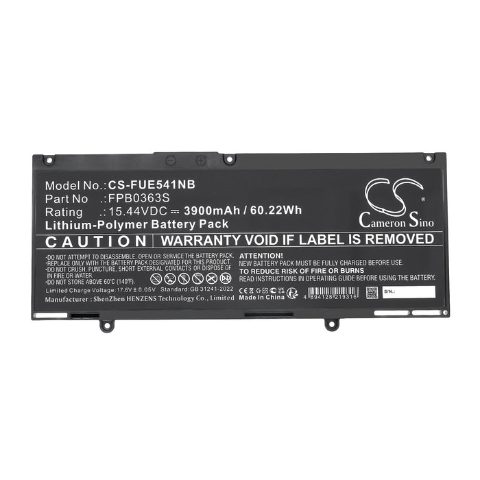 Fujitsu LIFEBOOK E5413 LIFEBOOK U7312 LIFEBOOK U7312 K LifeBook E4412 LifeBook E5412 LifeBook E5412 MTC LifeBo Laptop and Notebook Replacement Battery