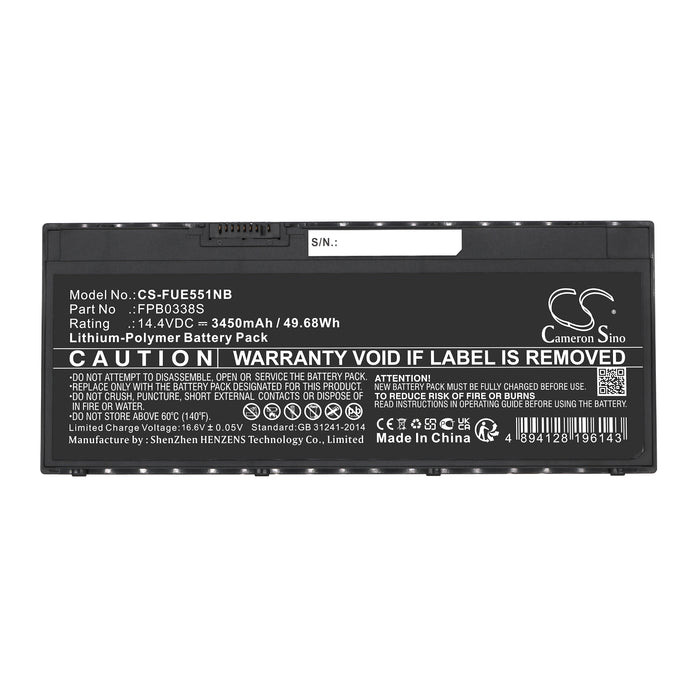 Fujitsu Lifebook E4411 VFY E4411MF5AMN, Lifebook E4411 VFY E4411MF5CMG, LifeBook E448-E4480M35SOIT, LifeBook E Laptop and Notebook Replacement Battery