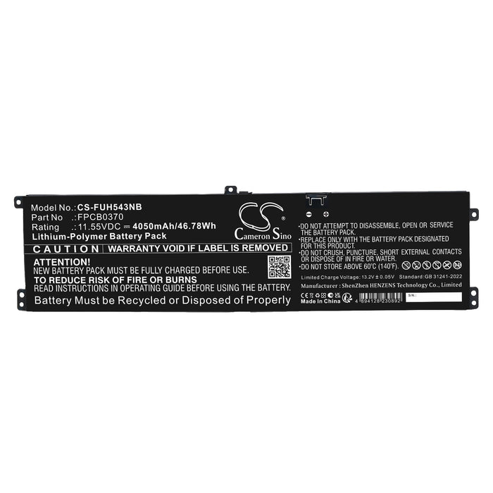 Fujitsu A3512 Eichfeld 47 FMV Lifebook MH54 J3 FMV Lifebook MH54 J3 FMV Lite WA1 FMV Lite WA1 H3 FMVM55K3B5 FM Laptop and Notebook Replacement Battery