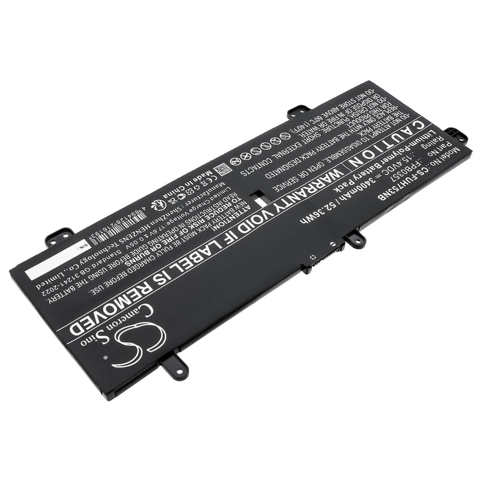 Fujitsu LifeBook CH75 E3 LifeBook CH90 E3 LifeBook WC1 E3 LifeBook WC2 E3 Tablet Replacement Battery