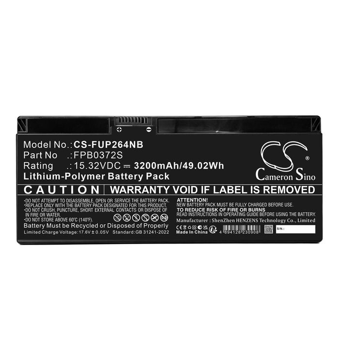 Fujitsu 3200mAh Laptop and Notebook Replacement Battery