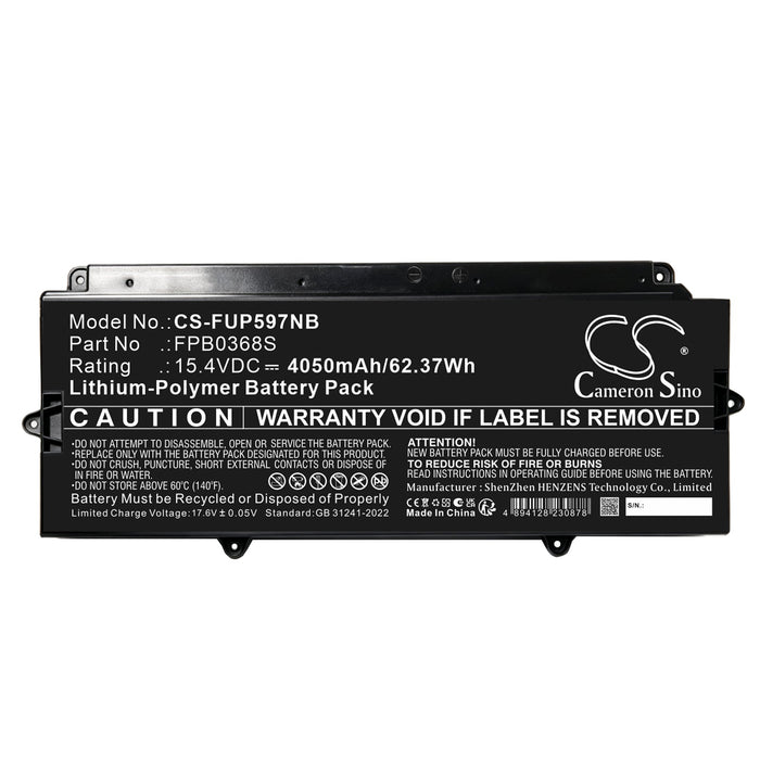 Fujitsu 4050mAh Laptop and Notebook Replacement Battery