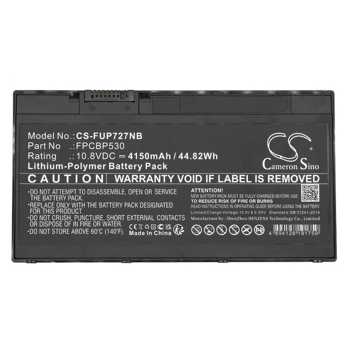 Fujitsu LifeBook U727 LifeBook P727 LifeBook P728 LifeBook U729 LifeBook U728 Laptop and Notebook Replacement Battery