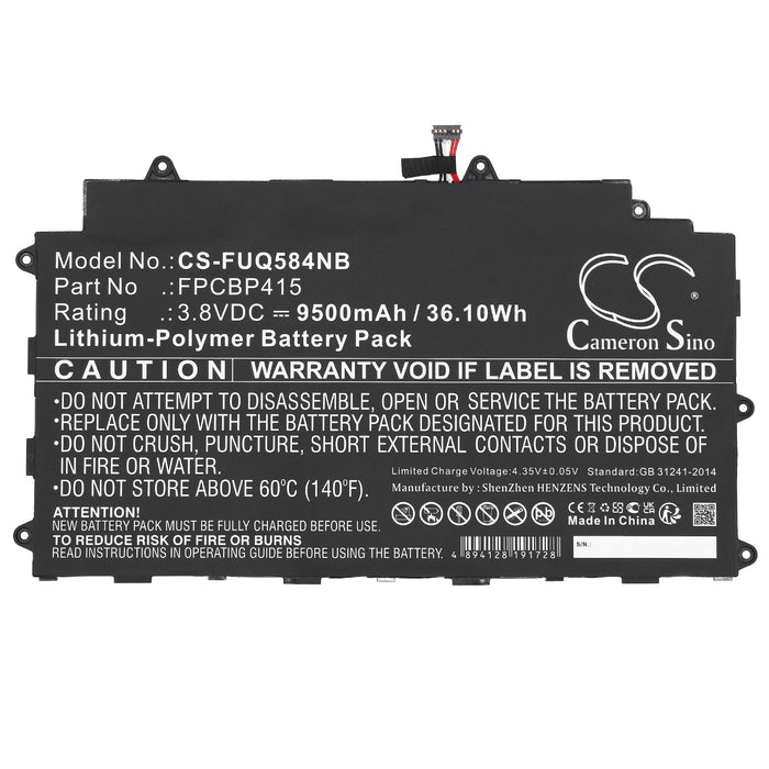 Fujitsu Stylistic Q584 Laptop and Notebook Replacement Battery