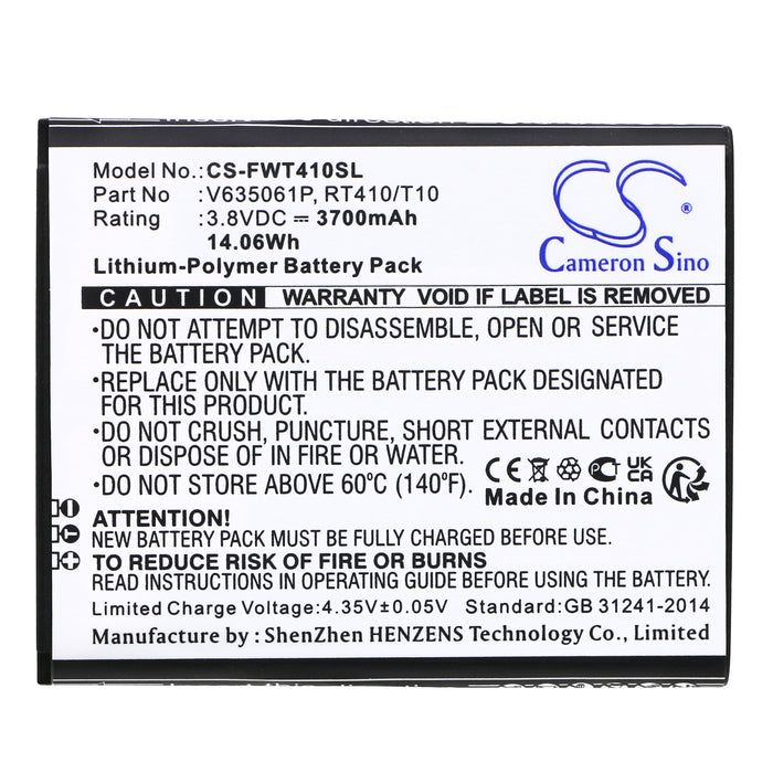 Franklin Wireless T10 RT410 Hotspot Replacement Battery