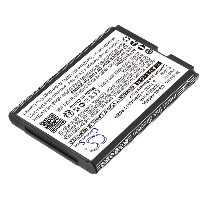 Geospace GSB-LHR Line Health Recorder Survey Multimeter and Equipment Replacement Battery