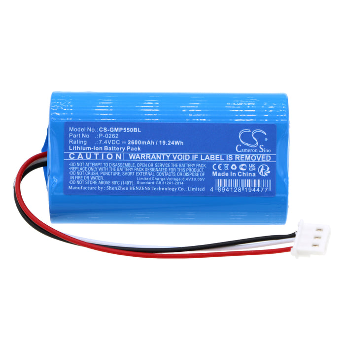 Int Raster DP-150MX, DP-25MX Payment Terminal Replacement Battery