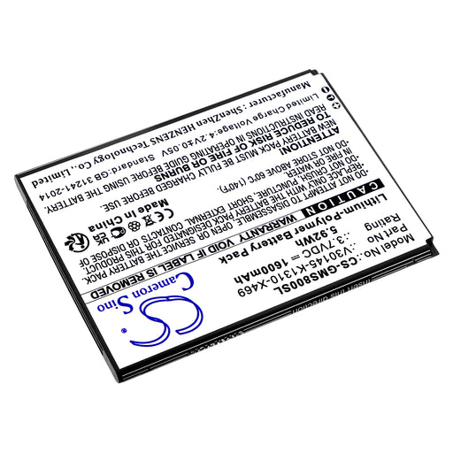 Garmin GS80 Mobile Phone Replacement Battery