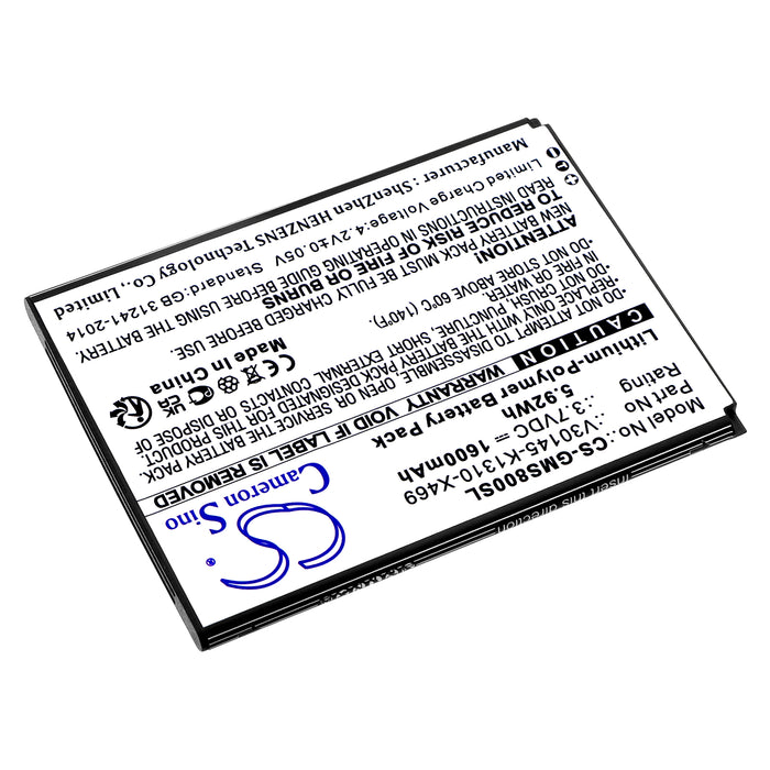 Garmin GS80 Mobile Phone Replacement Battery