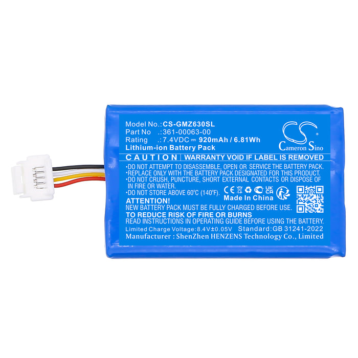 Garmin Zumo GPS Replacement Battery