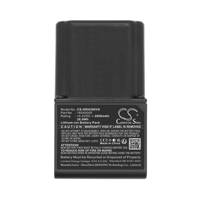 Gtech Hylite Hylite 2 MM001 Prolite SCV100 SCV300 Vacuum Replacement Battery