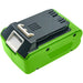 Stiga SAB 24 AE,SC 24 AE,SGT 24 AE,SHT 24 AE,SMT 24 AE 4000mAh Green Power Tool Replacement Battery