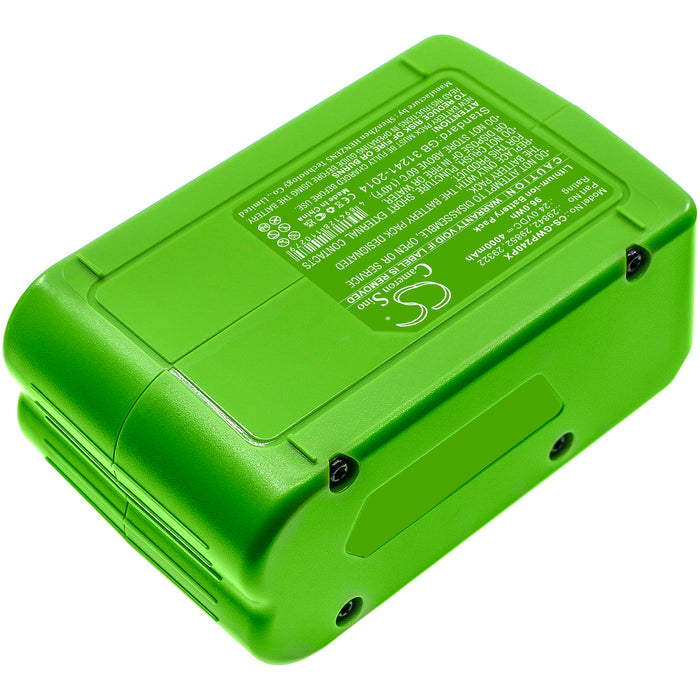 Stiga SAB 24 AE,SC 24 AE,SGT 24 AE,SHT 24 AE,SMT 24 AE 4000mAh Green Power Tool Replacement Battery