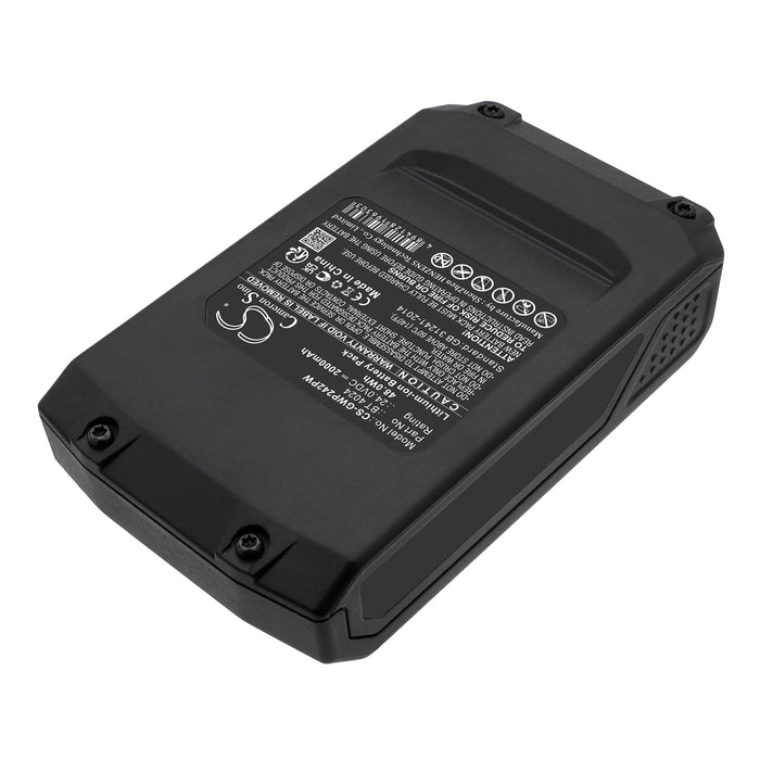 Stiga SAB 24 AE, SC 24 AE, SGT 24 AE, SHT 24 AE, SMT 24 AE Power Tool Replacement Battery