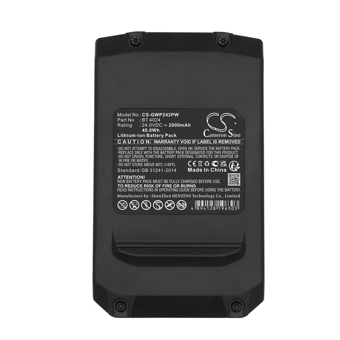 Stiga SAB 24 AE, SC 24 AE, SGT 24 AE, SHT 24 AE, SMT 24 AE Power Tool Replacement Battery