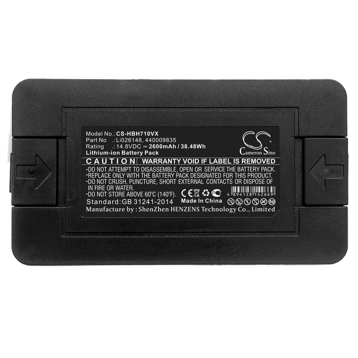 BobSweep Bob Pro,SJP110020 Vacuum Replacement Battery