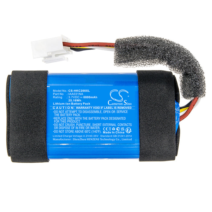 Harmon Kardon Citation 200 6800mAh Blue Speaker Replacement Battery