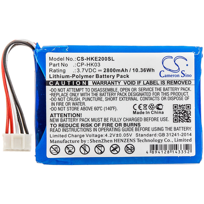 Harmon Kardon Esquire 2 2800mAh Speaker Replacement Battery