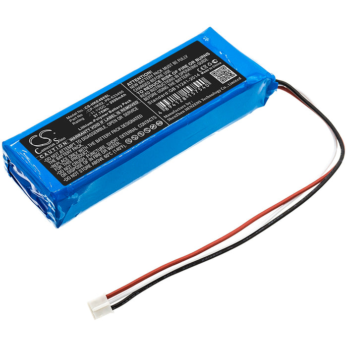 Harmon Kardon JN14BKH00468 Onyx TL150409 2500mAh Speaker Replacement Battery