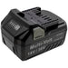 Hikoki UB18DJL,UB18DJL L0Z ,WF18DSL,WF18DSL H4Z ,CB18DBL,CB18DBL H4Z ,402933,DH18,DH36,CJ36DA,CJ36DA H2Z ,CB18DBL SP1Z  Power Tool Replacement Battery