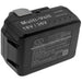 Hikoki UB18DJL,UB18DJL L0Z ,WF18DSL,WF18DSL H4Z ,CB18DBL,CB18DBL H4Z ,402933,DH18,DH36,CJ36DA,CJ36DA H2Z ,CB18DBL SP1Z  Power Tool Replacement Battery