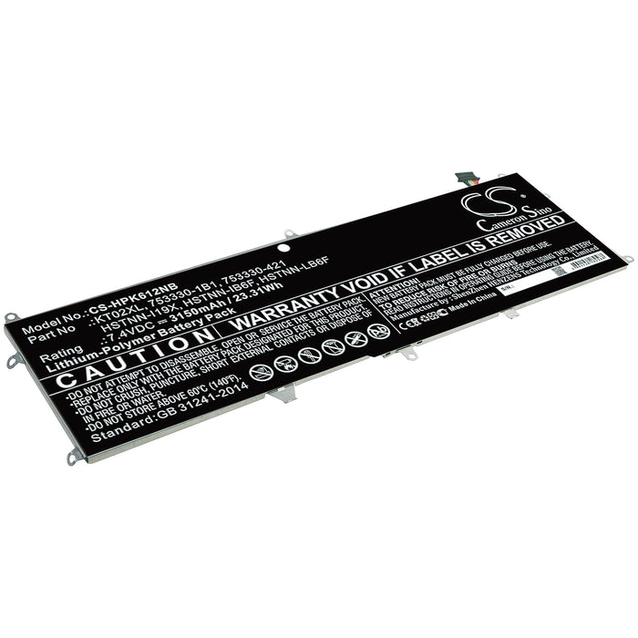HP Pro X2 612 G1 Keyboard Laptop and Notebook Replacement Battery