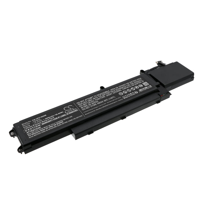 HP ZBook Fury 16 G9, ZBook Fury 16 G9 609M3AV, ZBook Fury 16 G9 62U60EA, ZBook Fury 16 G9 62U61EA, ZBook Fury  Laptop and Notebook Replacement Battery