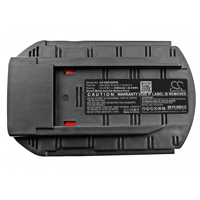 Hilti SFL 24,TE 2-A,UH 240-A,WSC 55-A24,WSC 6.5,WSR 650-A,WSW 650-A Power Tool Replacement Battery