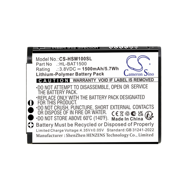 Hollyland Solidcom M1 Headphone Replacement Battery