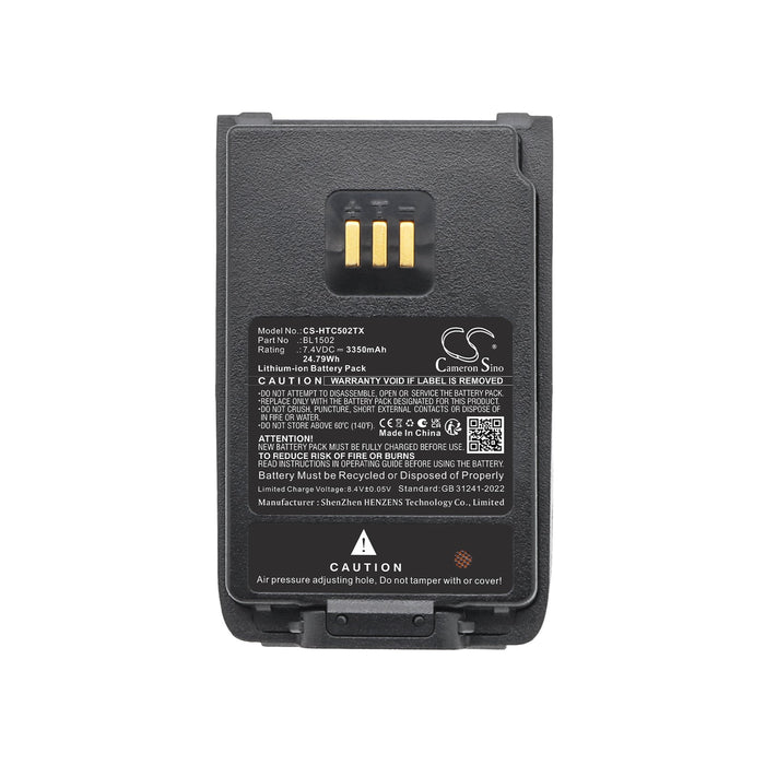 HYT PD500 PD502 PD505 PD506 PD508 PD560 PD562 PD565 PD566 PD568 PD600 PD602 PD605 PD606 PD608 PD660 PD662 PD665 PD66 Two Way Radio Replacement Battery
