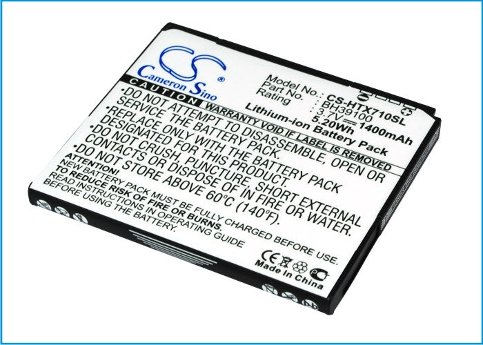 HTC X710e Holiday Omega G20 Vivid Raider 4G LTE X710a PH39100 Vivid 4G X710s Mobile Phone Replacement Battery