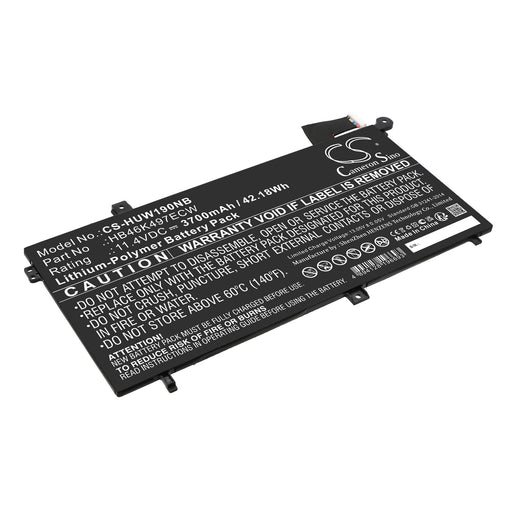 Huawei MateBook D 2018, MateBook D 53010BAJ, MRC-W00, MRC-W50, MRC-W60, MRC-W70, PL-W09, PL-W19, PL-W29 Laptop and Notebook Replacement Battery