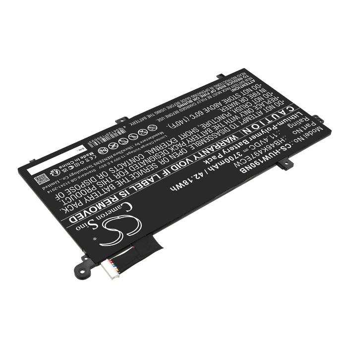 Huawei MateBook D 2018, MateBook D 53010BAJ, MRC-W00, MRC-W50, MRC-W60, MRC-W70, PL-W09, PL-W19, PL-W29 Laptop and Notebook Replacement Battery