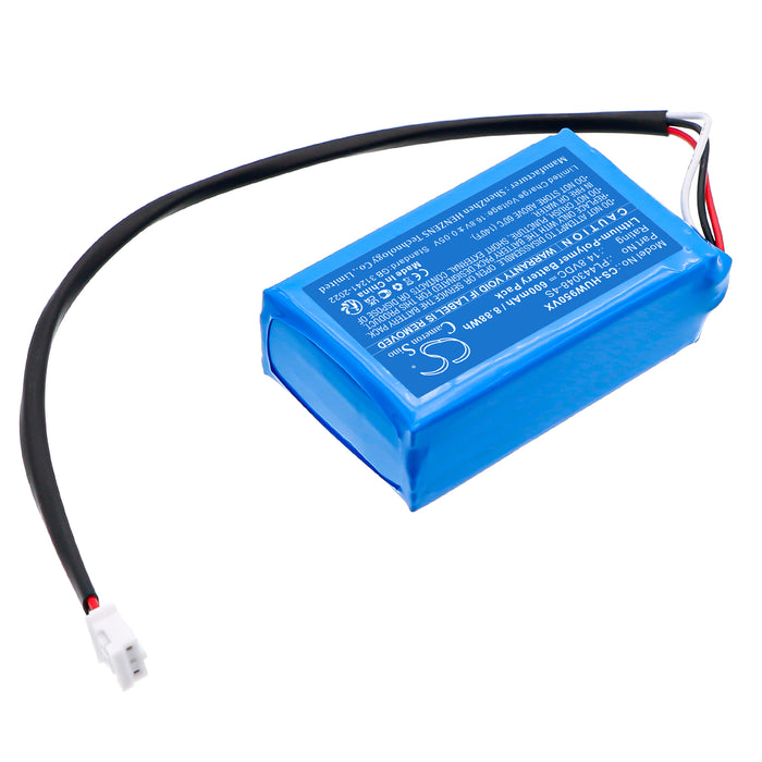 Hutt DDC55 G104 W55 W66 W95 Vacuum Replacement Battery