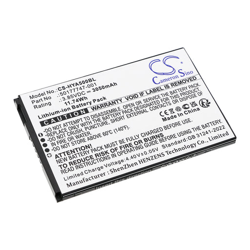 Honeywell ScanPal EDA5S Barcode Replacement Battery