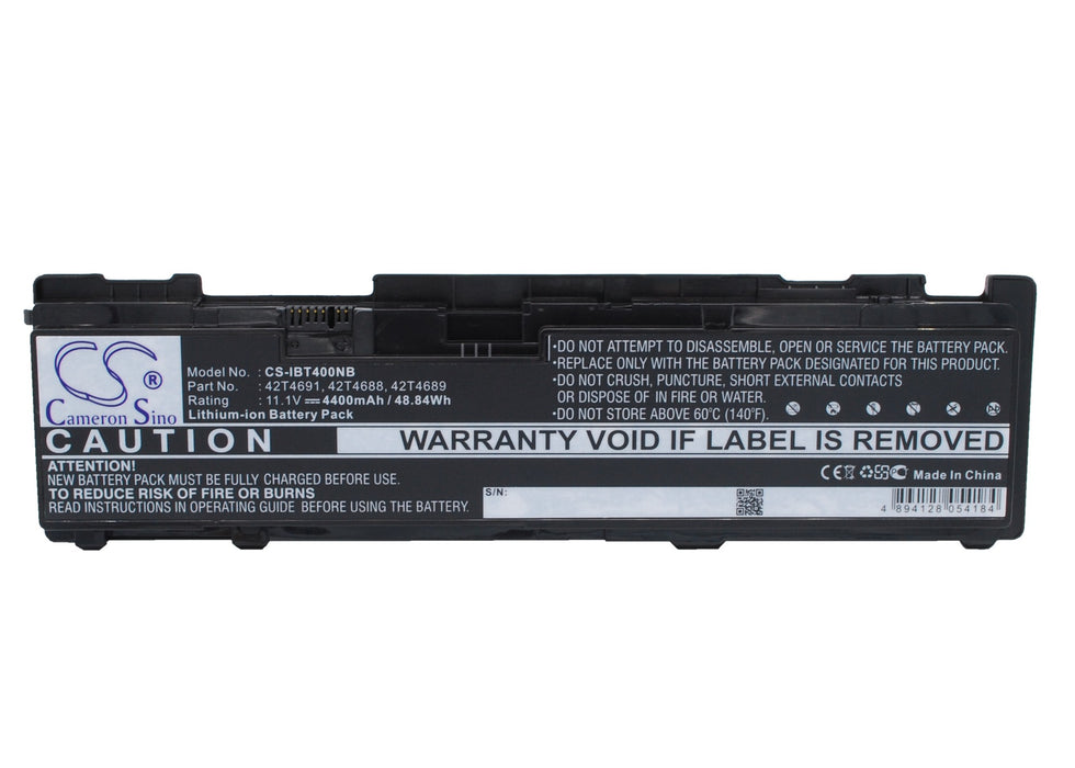 Amadeo ThinkPad T400s ThinkPad T400s 2801 ThinkPad T400s 2808 ThinkPad T400s 2809 ThinkPad T400s 2815 ThinkPad Laptop and Notebook Replacement Battery