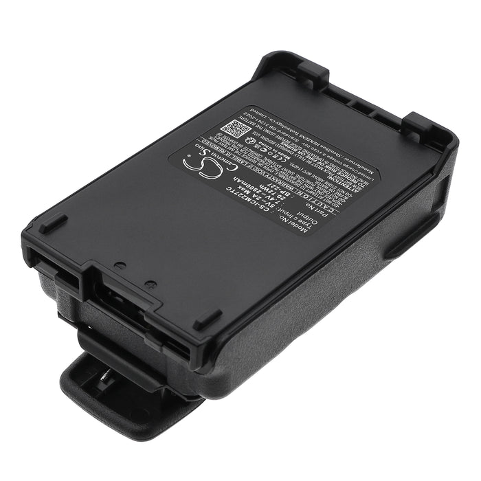 Icom IC-E85 IC-F50 IC-F50V IC-F51 IC-F51V IC-F60 IC-F60V IC-F61 IC-F61M IC-F61V IC-F88 IC-M87 IC-M88 IC-U80E 2800mAh Two Way Radio Replacement Battery