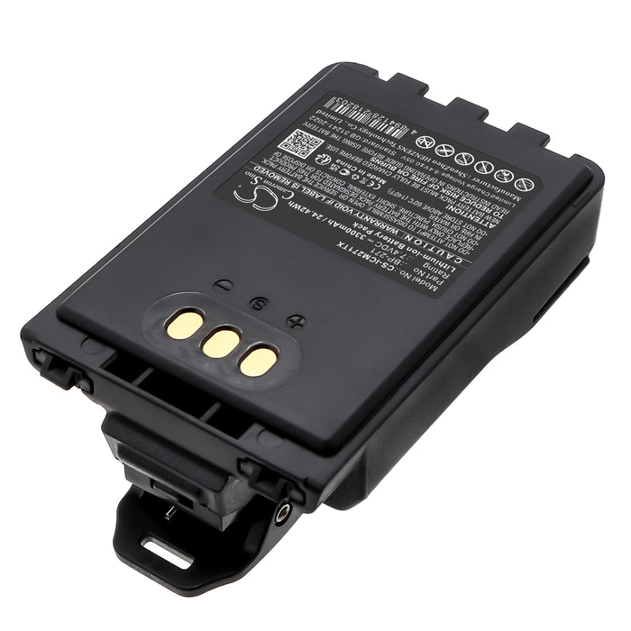 Icom IC-31A IC-31E IC-51A IC-51E 3300mAh Two Way Radio Replacement Battery