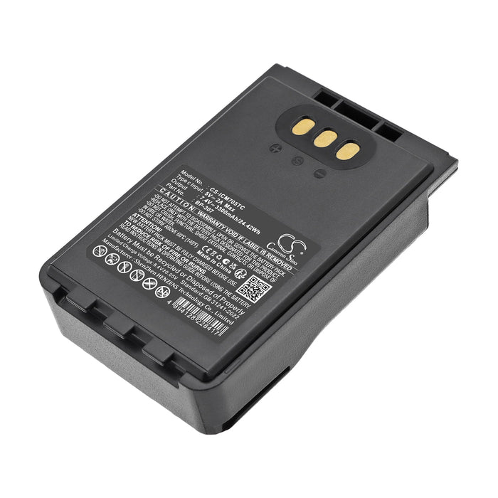 Icom IC-705 ID-31E ID-51E ID-52E IP-100H IP-501H IP-503H Two Way Radio Replacement Battery