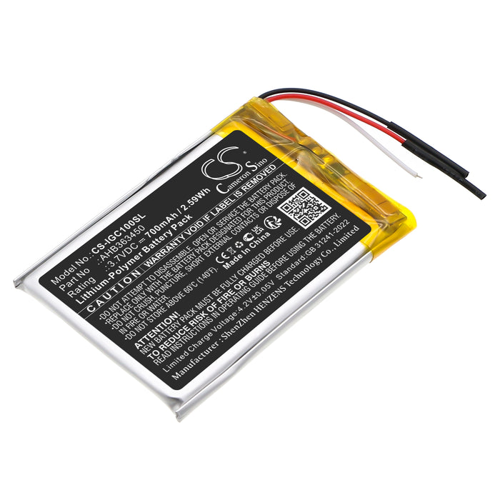iGpsport BSC100 BSC100S GPS Replacement Battery