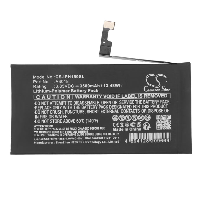 Apple iPhone 15 Mobile Phone Replacement Battery