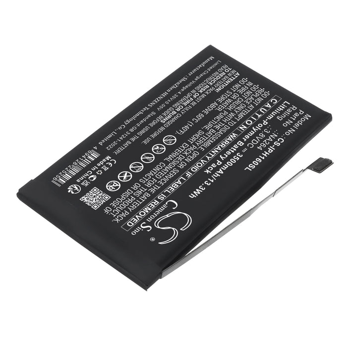 Apple A3081, A3286, A3287, A3288,iPhone 16 Mobile Phone Replacement Battery