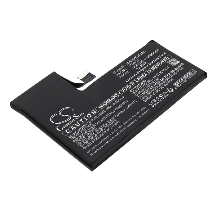 Apple A3083, A3292, A3293, A3294,iPhone 16 Pro Mobile Phone Replacement Battery