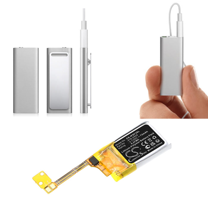 Apple iPOD ipod shuffle 3rd ipod shuffle 3rd generation Media Player Replacement Battery
