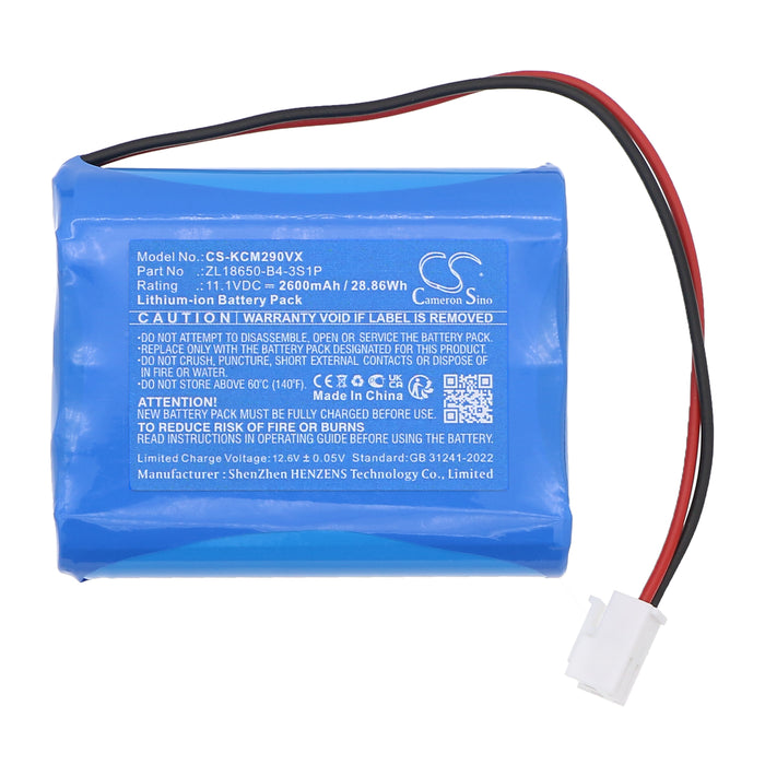 Konka KCMY-2901-T Vacuum Replacement Battery