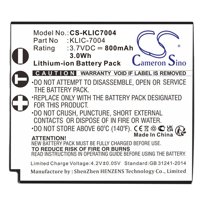 vhbw 2x batteria compatibile con Kodak EasyShare V1273, M1093 IS, V1073, V1233, V1253, M1033 fotocamera (650mAh, 3,6V, Li-Ion vhbw 2x batteria compatibile con Kodak EasyShare V1273, M1093 IS, V1073, V1233, V1253, M1033 fotocamera (650mAh, 3,6V, Li-Ion