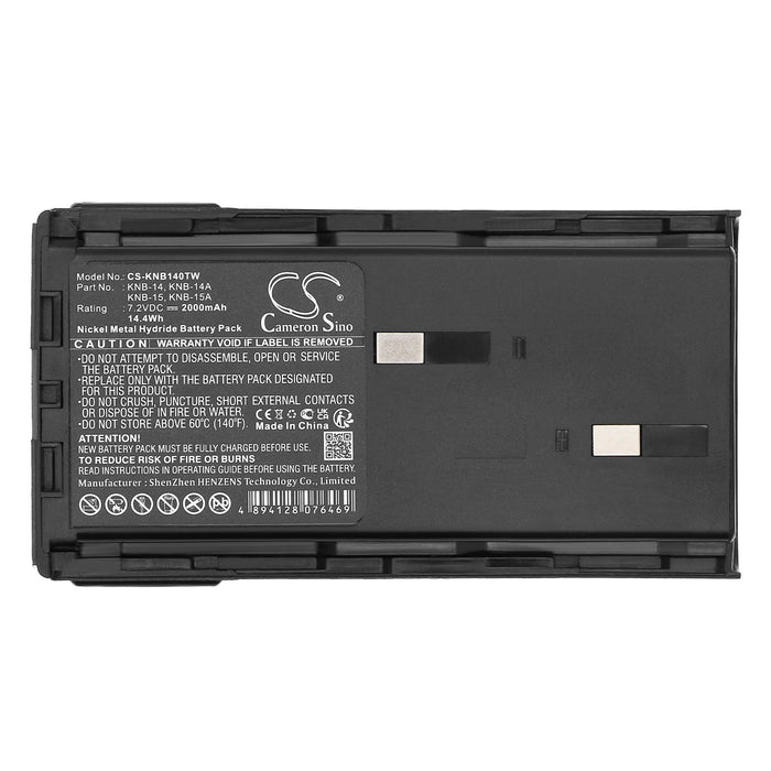 Midland PL2215 2000mAh Two Way Radio Replacement Battery