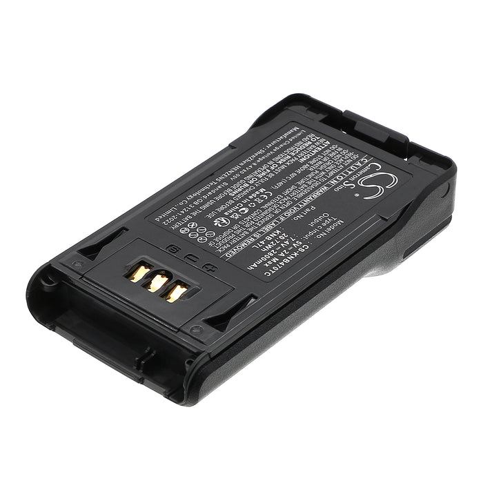 Kenwood NX-200 NX-300 TK-3320 TK-5220 TK-5320 2800mAh Two Way Radio Replacement Battery